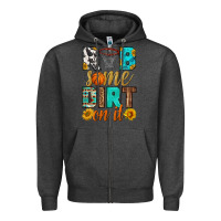 Charcoal Heather rub some dirt on it basketball Zipper Hoodie - HRA Design Shop