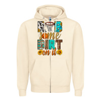 Sandshell rub some dirt on it basketball Zipper Hoodie - HRA Design Shop
