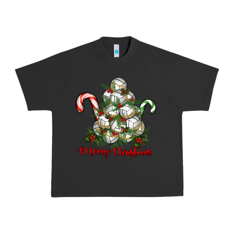 Merry Christmas Volleyball Urban Heavy Tee by RanaPortraitStore | Teevron