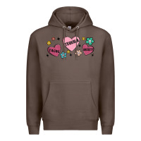 Coffee tacos tequila anxiety Premium Hoodie - MaliasSmallBusiness