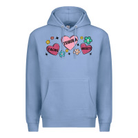 Colony Blue tacos tequila anxiety Premium Hoodie - MaliasSmallBusiness