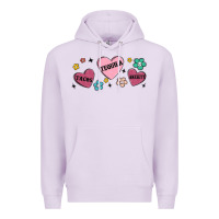 Lilac tacos tequila anxiety Premium Hoodie - MaliasSmallBusiness