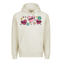 Oatmeal Heather tacos tequila anxiety Premium Hoodie - MaliasSmallBusiness