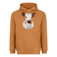 Meerkat White Cute Calf Heavyweight Hoodie - JahusDesignShop