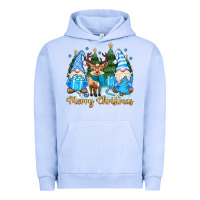 Pigment Grape Ice merry christmas gnome Urban Hoodie - MaliasSmallBusiness