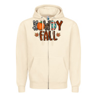 Sandshell howdy fall Zipper Hoodie - CowhideDigitalArt