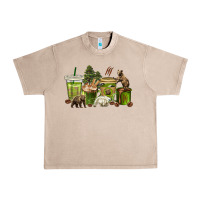 French Oak bear coffee cups Urban Heavy Tee - texasbilliewilder