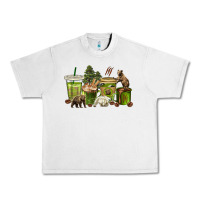 Lunar Rock bear coffee cups Urban Heavy Tee - texasbilliewilder