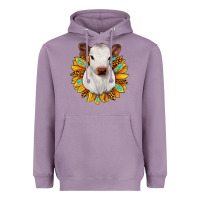 Lavender sunflower heifer Heavyweight Hoodie - JahusDesignShop