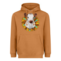 Meerkat sunflower heifer Heavyweight Hoodie - JahusDesignShop