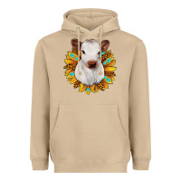 Mushroom sunflower heifer Heavyweight Hoodie - JahusDesignShop