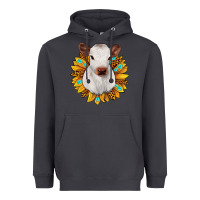 Smoke sunflower heifer Heavyweight Hoodie - JahusDesignShop