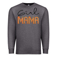 Charcoal Heather Girl mama Premium Sweatshirt - JahusDesignShop