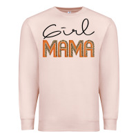 Pale Pink Girl mama Premium Sweatshirt - JahusDesignShop