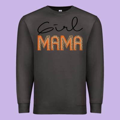 Girl Mama Premium Sweatshirt Designed By Jahusdesignshop