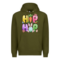 Army Green easter hip hop Premium Hoodie - MaliasSmallBusiness