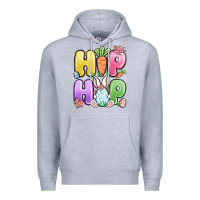 Heather Grey easter hip hop Premium Hoodie - MaliasSmallBusiness