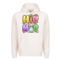 Pale Pink easter hip hop Premium Hoodie - MaliasSmallBusiness