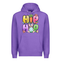Purple easter hip hop Premium Hoodie - MaliasSmallBusiness