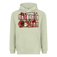 Matcha it's a baseball kinda day Heavyweight Hoodie - Jasminsmagicworld