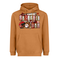 Meerkat it's a baseball kinda day Heavyweight Hoodie - Jasminsmagicworld