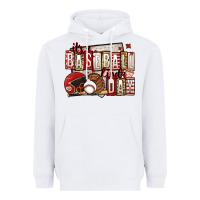 White it's a baseball kinda day Heavyweight Hoodie - Jasminsmagicworld