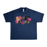 Navy dog groomer Urban Heavy Tee - Zillion Design Studio