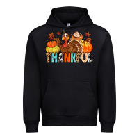 Black thankful Urban Hoodie - MaliasSmallBusiness