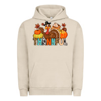 Pigment French Oak thankful Urban Hoodie - MaliasSmallBusiness