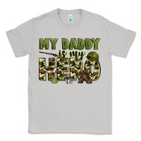 Moon Dust my daddy is my hero army Classic Tee - Zillion Design Studio