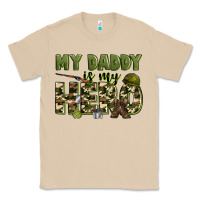 Mushroom my daddy is my hero army Classic Tee - Zillion Design Studio