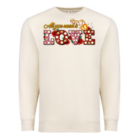 Sandshell all you need is love Premium Sweatshirt - AdoDesignShop