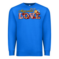 True Royal all you need is love Premium Sweatshirt - AdoDesignShop