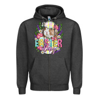 Charcoal Heather Easter Day Zipper Hoodie - Neo Western