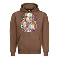 Chestnut Easter Day Zipper Hoodie - Neo Western