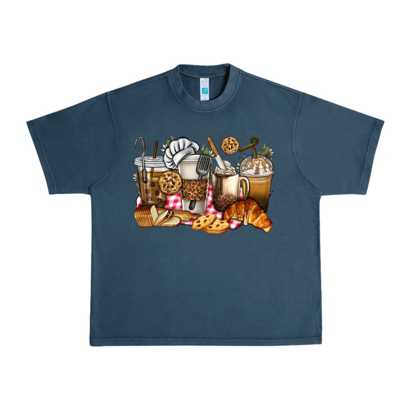 Bakery Coffee Cups Urban Heavy Tee by texasbilliewilder | Teevron