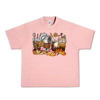Salmon bakery coffee cups Urban Heavy Tee - texasbilliewilder