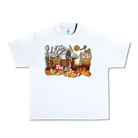 White bakery coffee cups Urban Heavy Tee - texasbilliewilder