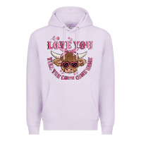Lilac love you till the cows come home Premium Hoodie - MaliasSmallBusiness