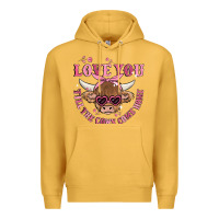 Mustard love you till the cows come home Premium Hoodie - MaliasSmallBusiness