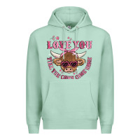 Love You Till The Cows Come Home Premium Hoodie | Teevron