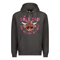 Smoke love you till the cows come home Premium Hoodie - MaliasSmallBusiness