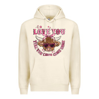Tofu love you till the cows come home Premium Hoodie - MaliasSmallBusiness