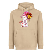 Mushroom winter pink snowman Heavyweight Hoodie - AdoDesignShop
