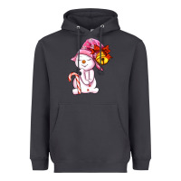 Smoke winter pink snowman Heavyweight Hoodie - AdoDesignShop