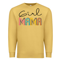 Antique Gold Girl mama Premium Sweatshirt - JahusDesignShop