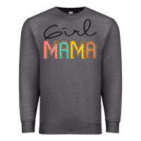 Charcoal Heather Girl mama Premium Sweatshirt - JahusDesignShop