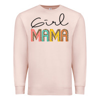 Pale Pink Girl mama Premium Sweatshirt - JahusDesignShop