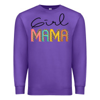 Purple Girl mama Premium Sweatshirt - JahusDesignShop