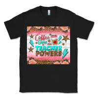 Black coffee gives me teacher powers tumbler Classic Tee - BundleAndBundleShop
